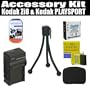 ButterflyPhoto Accessory Kit For The Kodak Zi8 Pocket Video Camera & Kodak PLAYSPORT Package