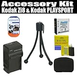 ButterflyPhoto Accessory Kit For The Kodak Zi8 Pocket Video Camera & Kodak PLAYSPORT Package