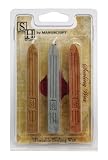 SEALING WAX PK/3 GLD SLV BRNZ