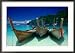 Longtail Boats at Ao Lo Dalam, Ko Phi-Phi Don, Krabi, Thailand Collections Framed Photographic Poster Print by Dallas Stribley, 36x26