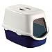 Stefanplast  CATHY F Katzentoilettenhaus m. T�re+Filter, blau, 56x40x40cm