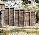 Woodland Scenics N Retaining Wall, Timber (6) WOOC1160