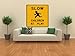 Street & Traffic Sign Wall Decals - SLOW Children at Play Symbol Sign - 12 inch Removable Graphic