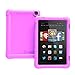 Fire HD 7 (2014 Model) Case - Poetic Fire HD 7 Case [Turtle Skin Series] - [Corner/Bumper Protection] [Grip] [Sound-Amplification] Protective Silicone Case for Amazon Fire HD 7 (2014 Model) 4th Gen Only - Purple , Will Not Fit Fire 7