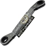 アイガーツール(EIGER TOOL) 板ラチェットレンチ オフセット型 11×13 O-8