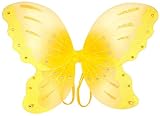 Yellow Jewel Butterfly Fairy Wings (21