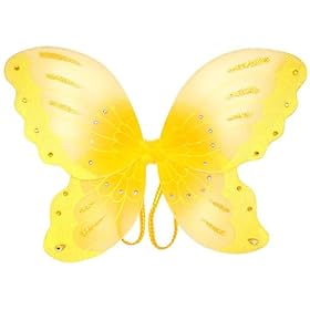  Yellow Jewel Butterfly Fairy Wings (21)