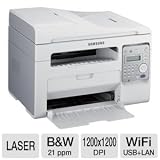 Samsung SCX-4729FW/XAA Wireless Monochrome Printer with Scanner, Copier & Fax