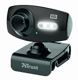 Trust Full HD Webcam schwarz