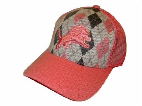 Detroit Lions NFL Reebok Ladies Pink Argyle Hat