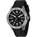 Fossil Men's Black Rubber Watch #AM4239