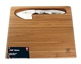 J.A. Henckels Twin Collection Hard Cheese Knife with Bamboo Cutting Board