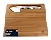 J.A. Henckels Twin Collection Hard Cheese Knife with Bamboo Cutting Board