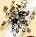 Bead Napkin Rings Set / 6
