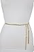 TFJ Women Fashion Belt Skinny Metal Chain Fringes Wrap Around XS S Gold