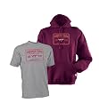 Russell Athletic Virginia Tech Sweatshirt and Tee Combo Pack