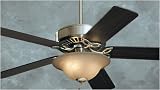 Emerson Fans CF712BS Pro Series Fan - Brushed Steel Builder Ceiling Fan 50 Blade Span