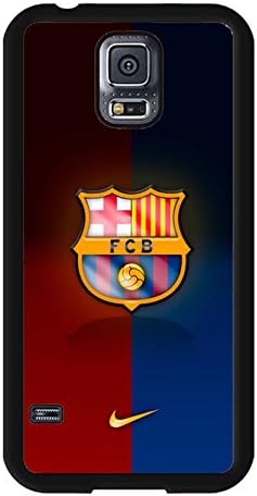 For Samsung Galaxy S5 (I9600) Case,Classical Plastic Material Hardshell Cover For Women Fc Barcelona Football Logo Pattern Design