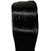 Standard Weft 24 Inch 120g Jet Black Clip in 100% Real Remy Human Hair Extensions 8 Pieces 18 Clips