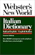 Webster's New World Italian Dictionary/Italian/English-English/Italian