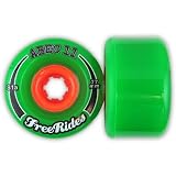 Abec 11 Classic Freerides Green - Set of 4 Wheels (81A / 66MM)
