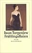 Fr�hlingsfluten: Novelle (insel taschenbuch)