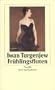 Fr�hlingsfluten: Novelle (insel taschenbuch)
