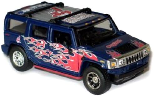 CLEVELAND INDIANS MLB Limited Edition DieCast 1:43 H2 Hummer Collectible