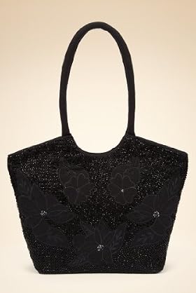 Per Una Pure Cotton Embellished Shopper Bag