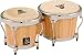 Latin Percussion LPA601 Aspire Oak Bongos with Chrome Hardware, Vintage Sunburst