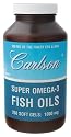 Carlson Laboratories - Super Omega-3 Fish Oils, 1000 mg, 250 softgels