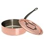 Mauviel Cuprinox Extra-Thick 2.5 mm 3-Quart Saut� Pan with Lid