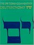 The Jps Torah Commentary: Deuteronomy : The Traditional Hebrew Text With the New Jps Translation (J P S Torah Commentary)