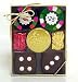 A wonderful way to impress your clients or friends! Our chocolate casino gift boxes come in 3 sizes: 
Small, Medium and Large. Our Small Gift Box is filled with chocolate casino chips, dice and foiled 
dollar signs.