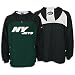 Jets Reebok Men's NFL Sideline Fleece Hood