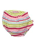 Fairground Stripe Diaper Cover by Zutano - Multi-colored - 6-12 Mths