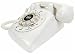 Crosley Dreyfuss 500 Desk Phone, Ivory - Model CR58IV Telephones