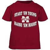 Mississippi State Bulldogs Maroon Toddler Start 'Em Young T-shirt