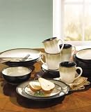 Nova 16-pc. Dinnerware Set - Black