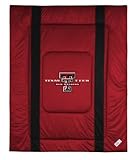 Texas Tech Red Raiders ( University Of ) NCAA Sideline Twin Bed/Bedding Spo ....