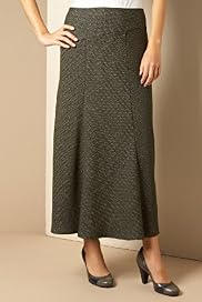 Herringbone Bias Cut Skirt