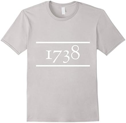 1738 T-Shirt - Music Trends - Male Large - Silver