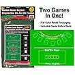 Blackjack and TX Holdem 2 Sided Layout 36 x 72 inch