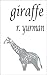 Book Giraffe: Poems by R. Yurman