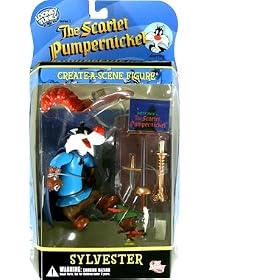 FIGURINE LOONEY TUNES ACTION FIGURE SCARLERT PUMPERNICKEL SYLVESTRE 15 cm
