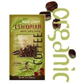 Liquid Planet Organic Origin Ethiopian Coffee; Ground
