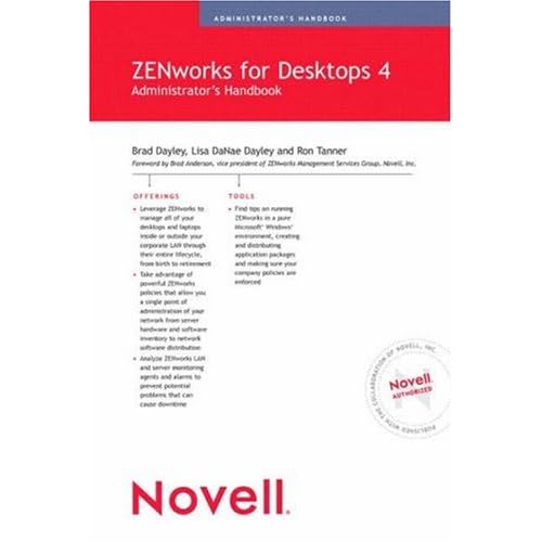Novell's ZENworks for Desktops 4 Administrator's Handbook 