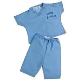 Princess Linens Little Brother Scrubs No More Blues Blue, 3T