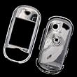 Pantech Matrix Pro C820 AT&T Snap On Protector Hard Case Transparent Cover Clear
