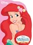 The Little Mermaid (Disney Princess) (Shaped Coloring Book)